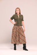 Cárdigan corto de punto