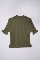 Cárdigan corto de punto