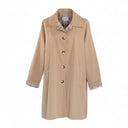 Gabardina beige clásica